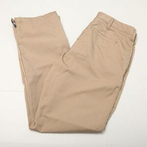 Maide by Bonobos Pants Mens 33x32 Khaki Golf Ankle Zip Performance Chino Zip Hem